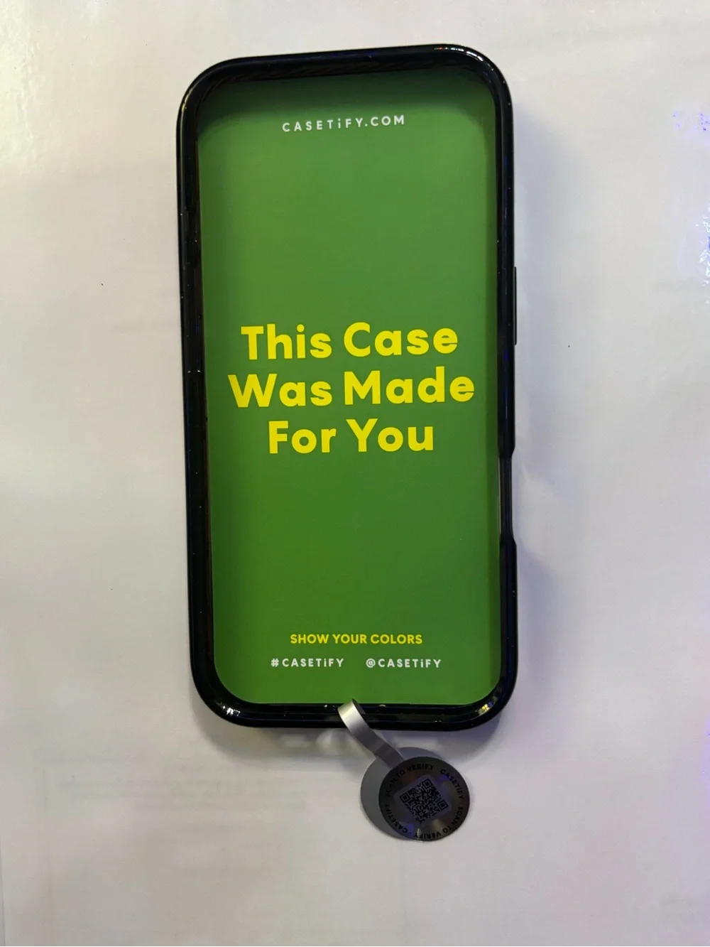Satoru Gojo Jujutsu Kaisen CASETiFY Black iPhone 15 & 16 Phone Case